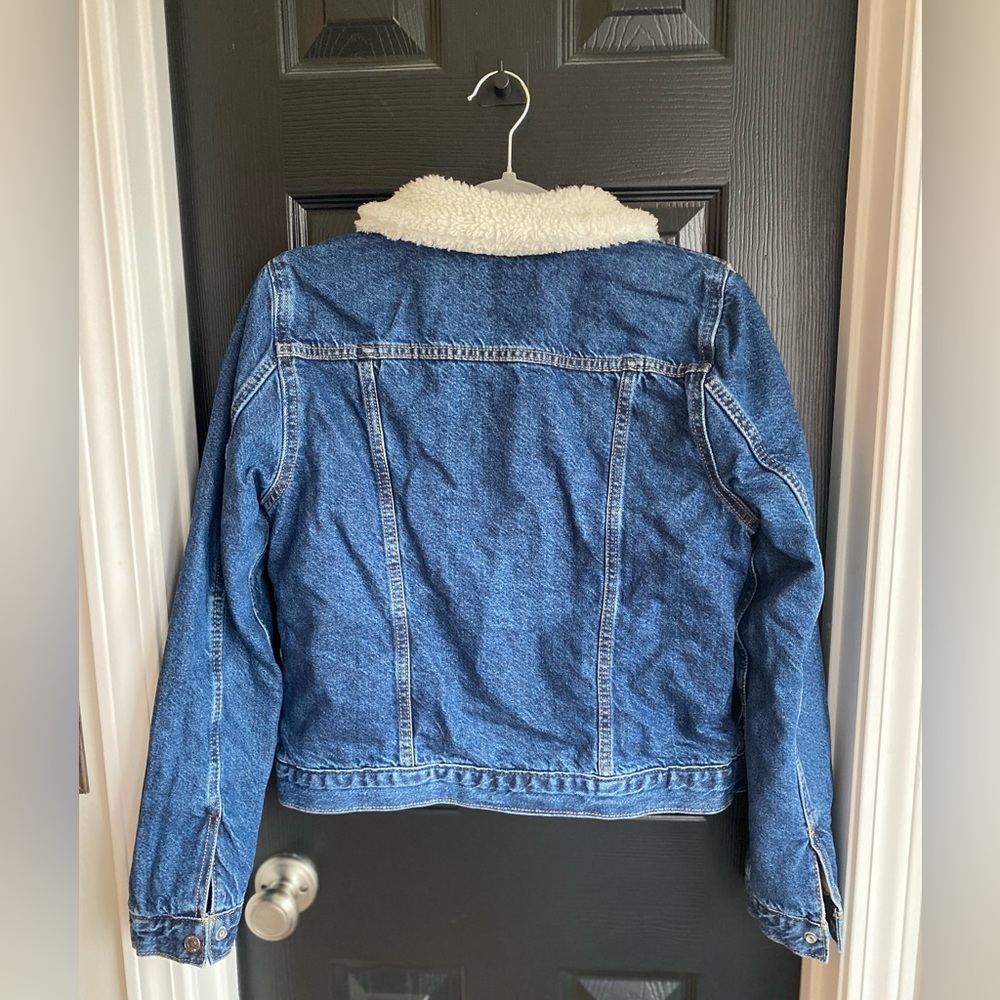 Levi's Women's Original Sherpa Reversible Trucker Jacket-Size M - Picture 4 of 15